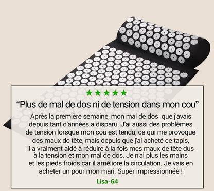 Le tapis d'acupression - FR